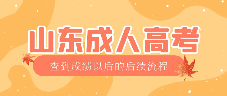 阳信成考查完成绩以后做什么，阳信成考网